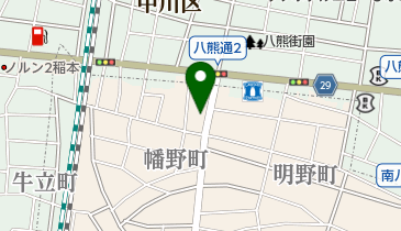 コミックカフェバーやぐまの地図画像