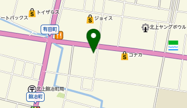 快活CLUB北上店の地図画像