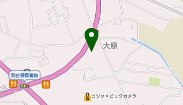 快活CLUB407号熊谷石原店の地図画像