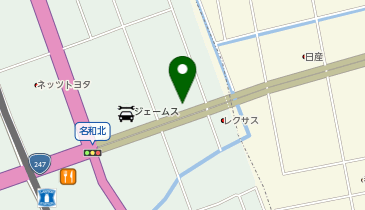 快活CLUB名和店の地図画像