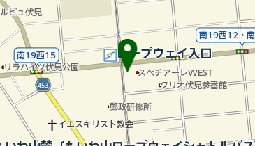 酒肴四季彩の地図画像