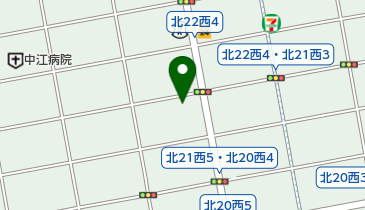 居酒屋花咲の地図画像