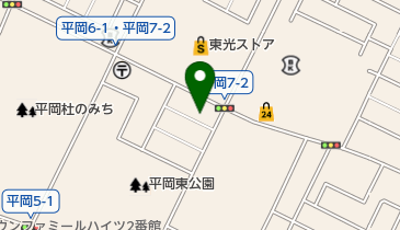 居酒屋 浜っ子の地図画像