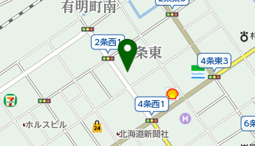 つぼ八 岩見沢中央店の地図画像