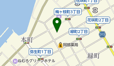 居酒屋ふるさとの地図画像