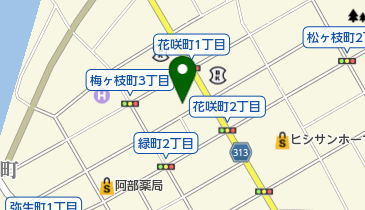 おせろ居酒屋の地図画像