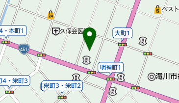 居酒屋さ蔵の地図画像