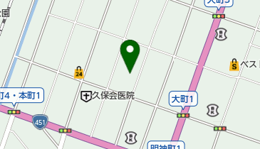 酒肴・美雪の地図画像