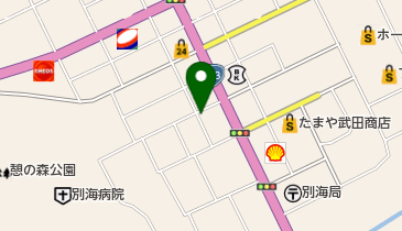 居酒屋酬鮃の地図画像