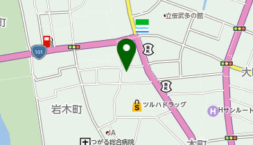 居酒屋 儀の地図画像