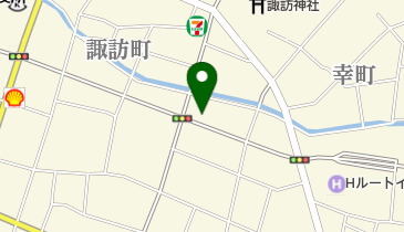 ダイニングキッチン 侍の地図画像