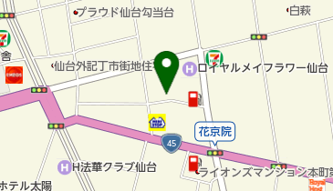 居酒屋四季の地図画像