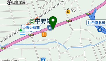 居酒屋田ぬきの地図画像