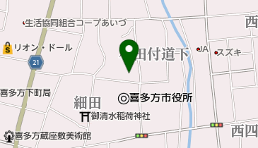 魚喜多の地図画像