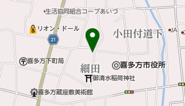 食彩yakuの地図画像