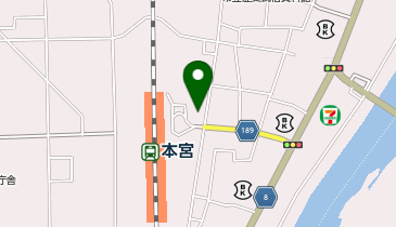本宮駅前 串焼うまやの地図画像