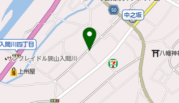 纒 うどん店の地図画像