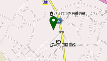 花邑の地図画像