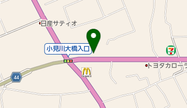 ちょうちんの地図画像