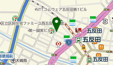 かね将の地図画像