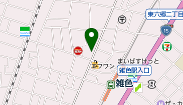 串焼酒房よいやさの地図画像