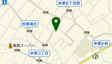 赤のれんの地図画像