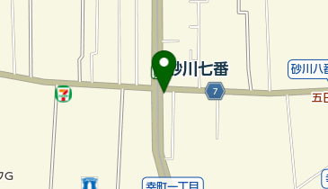 炭火串焼 睦月の地図画像