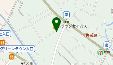 きし菜の地図画像