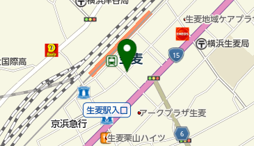 まぐろやの地図画像