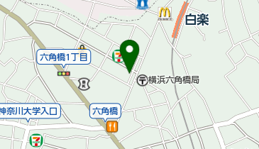 鳥作 白楽店の地図画像