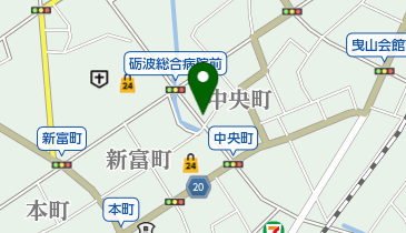 かちかち山の地図画像