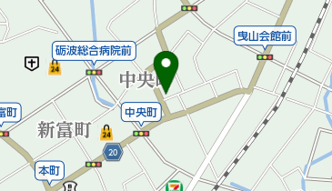 千花の地図画像