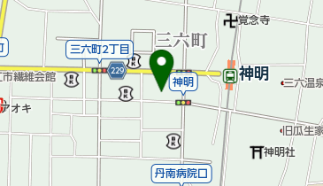 当り矢の地図画像