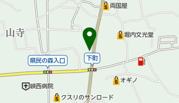 一夢亭の地図画像