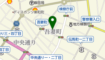 手羽屋 バカボンの地図画像