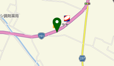 野花の地図画像