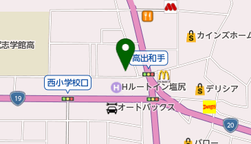 お食事処 はち平の地図画像