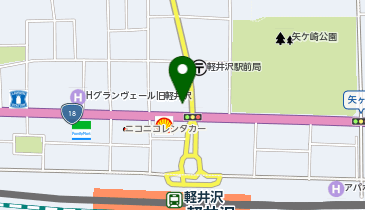 関所茶屋の地図画像