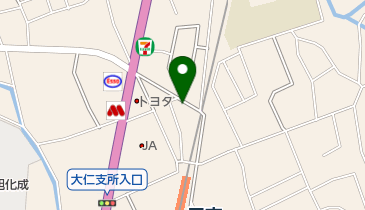 久保の地図画像