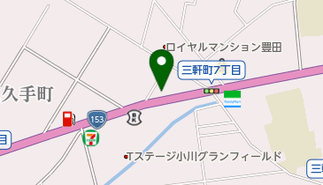 串焼きの店 串勝の地図画像