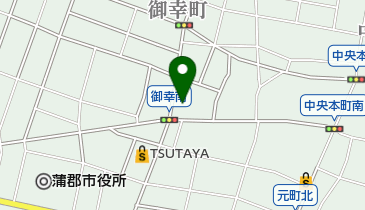 ティーショットの地図画像