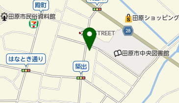 KAI 田原店の地図画像