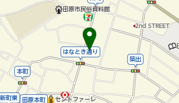 居酒屋きらくの地図画像