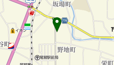 和風スタンド琵早代の地図画像