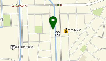 赤ちょうちんの地図画像