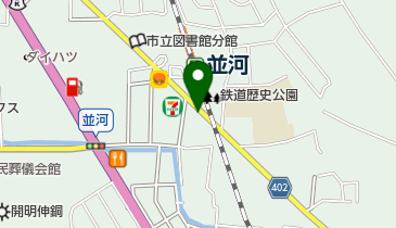 味処呑の地図画像