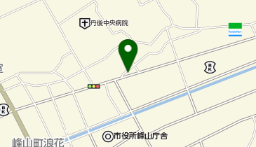 肴菜家ばくの地図画像