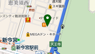 ぜにやの地図画像