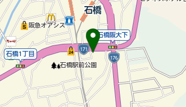 風の盆の地図画像