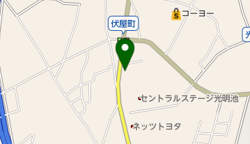 沢庵の地図画像